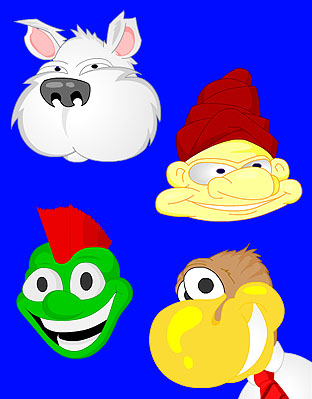 Various Avatar Heads