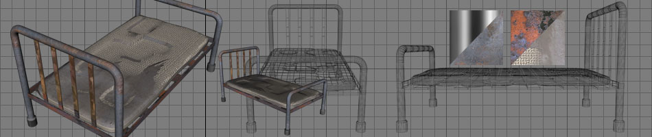 Rusted Vintage Bed